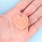 pink heart mini hair claw - coucou suzette