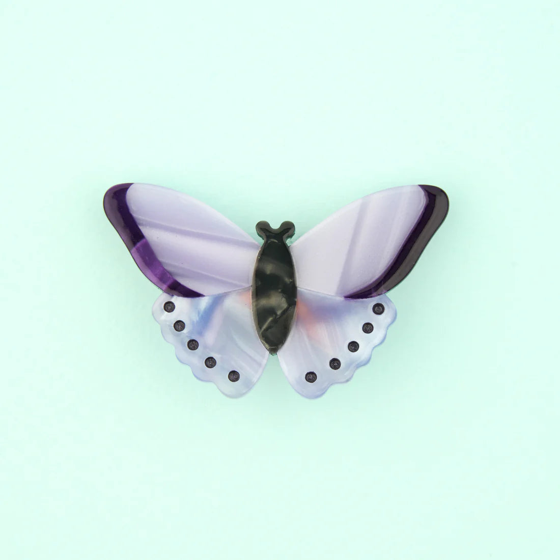 purple butterfly hair clip - coucou suzette