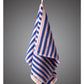 Naram guest towel - dazzling blue & rose | Bongusta