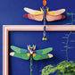 Giant Green Dragonfly - muurdecoratie | Studio Roof