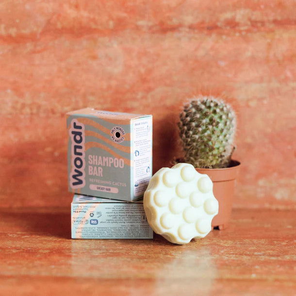 Refreshing cactus shampoo bar | Wondr Care