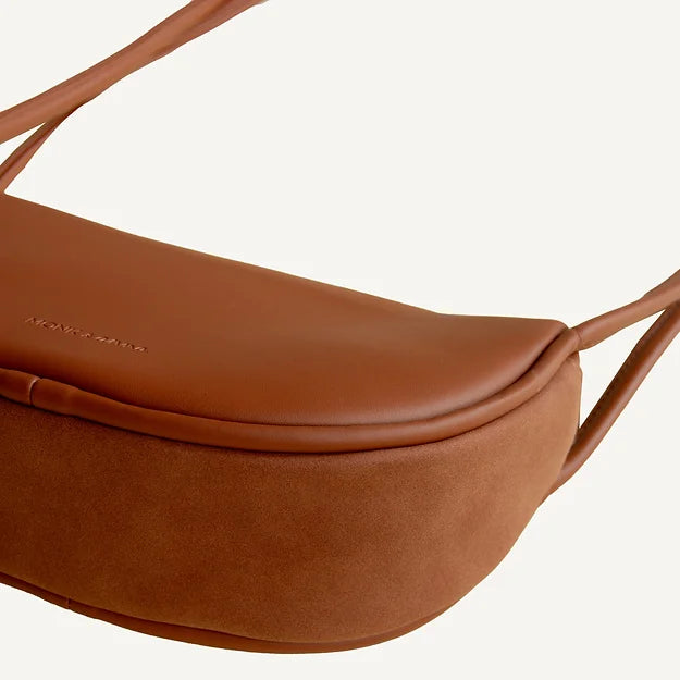 Hikaru shoulder bag - carnelian | Monk & Anna