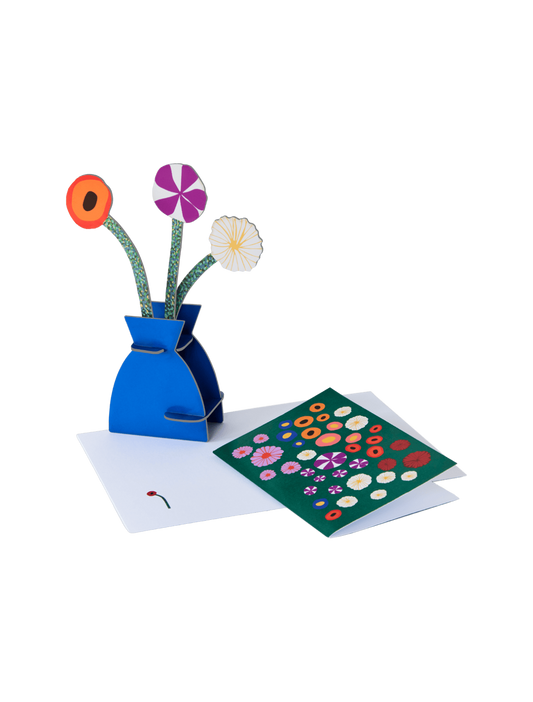 Klimt Flowers, pop-out card | Studio Roof - de inKijk