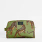 Olive leopard large toiletry bag | Wouf