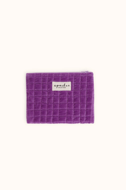 Mini Pochette Mana Velours - Dahlia | Apaches