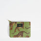 Olive leopard pouch | Wouf