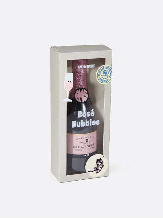 Socks - Rosé Bubbles | Eat my socks - de inKijk