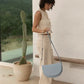 Soma half moon bag - cloud | Monk & Anna - de inKijk