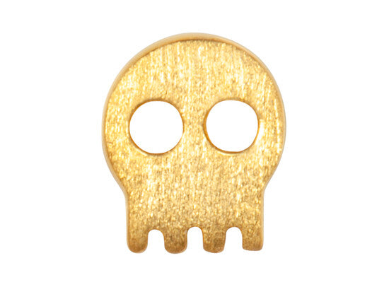 Skully - Gold plated - 1 stuk | LULU Copenhagen