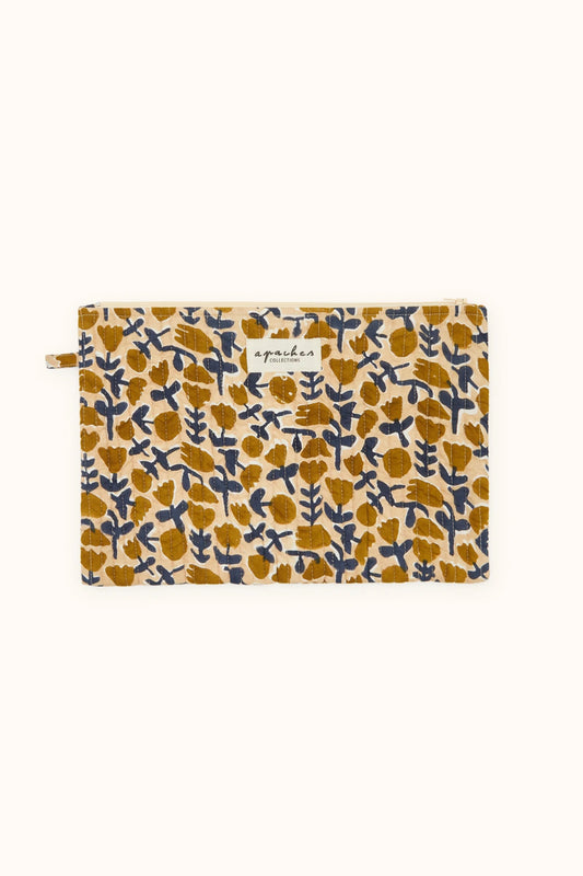 Small Pochette Sana Tulipe - Macadamia | Apaches