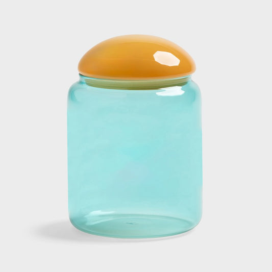 Puffy Jar - turquoise | &Klevering - de inKijk