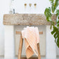 Naram bath towel - tropical & creme | Bongusta