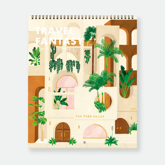 2025 Calendar - Travel Fantasy | All the ways to say - de inKijk