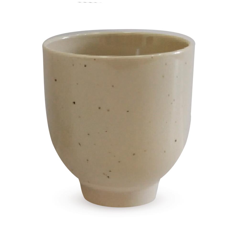 Beker tribu beige - groot | Opjet Paris - de inKijk