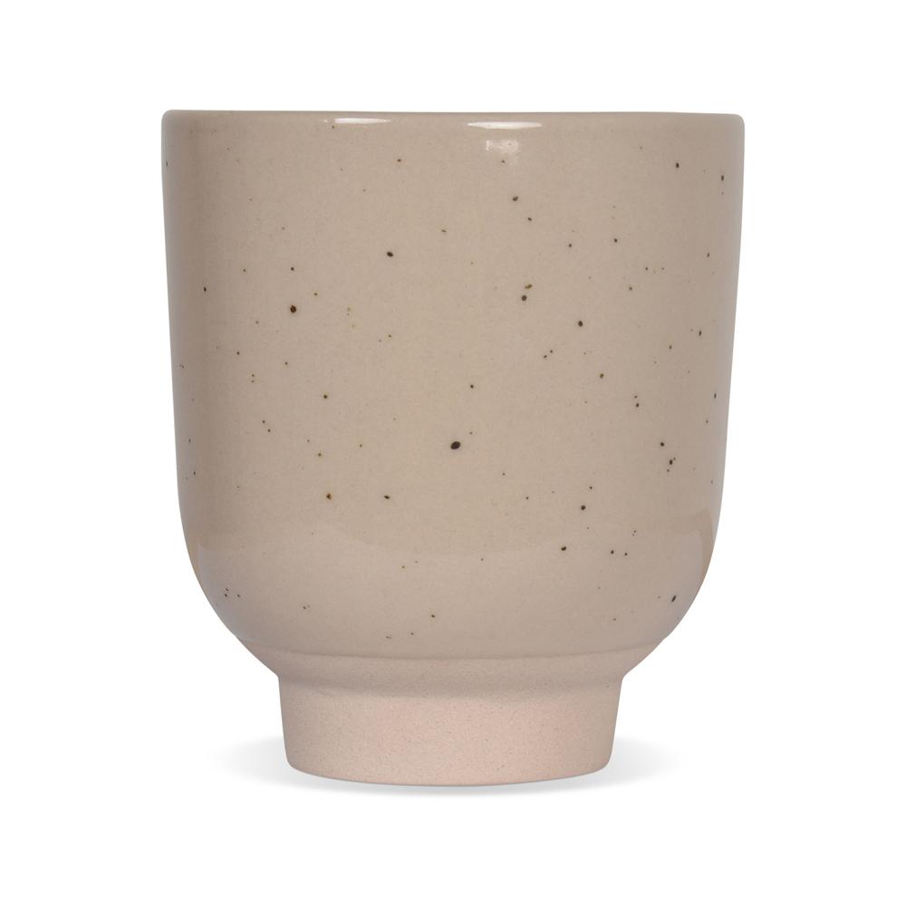 Beker tribu beige - groot | Opjet Paris - de inKijk