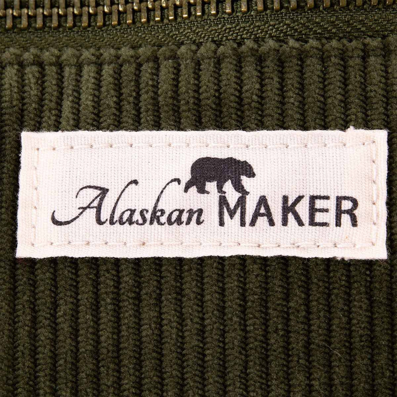 Fanny pack corduroy willow - khaki | Alaskan Maker