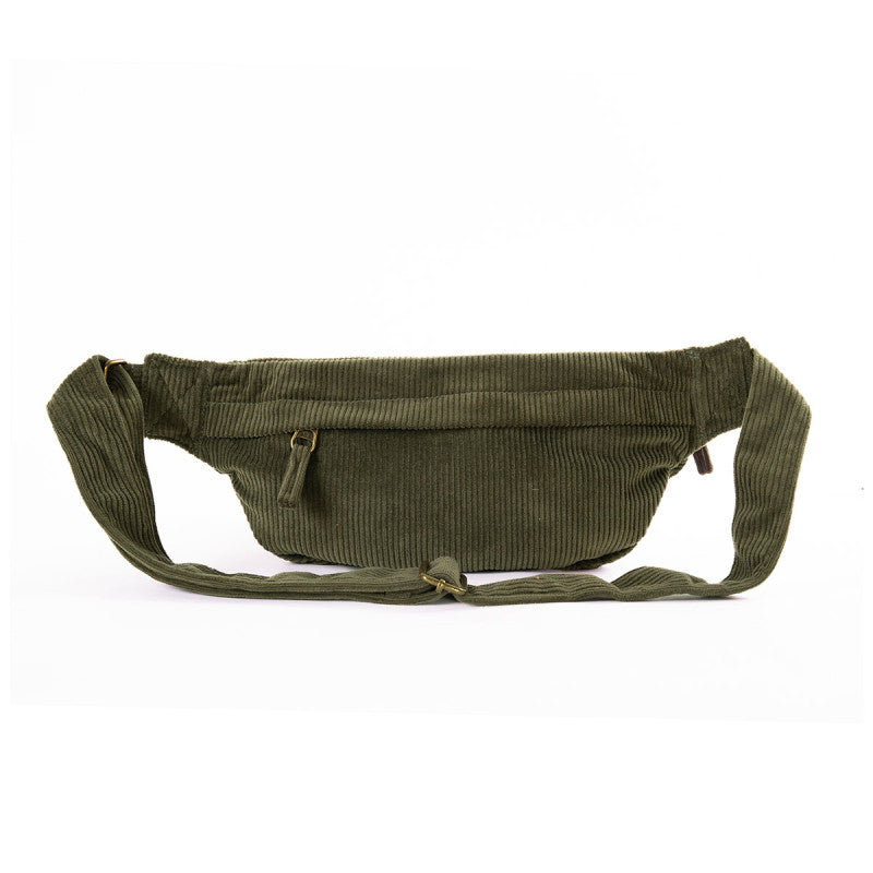 Fanny pack corduroy willow - khaki | Alaskan Maker