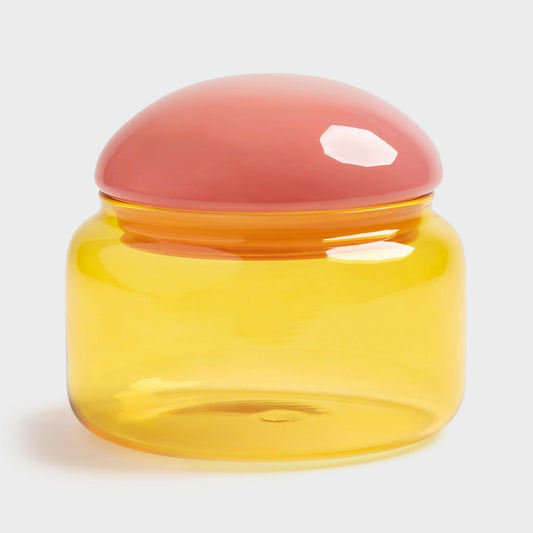 Puffy Jar - yellow | &Klevering - de inKijk