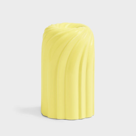 Candle Holder Turban - Yellow | &Klevering - de inKijk