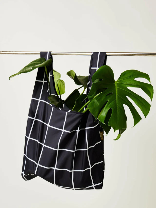 Reusable Bag - black grid | Original Duckhead