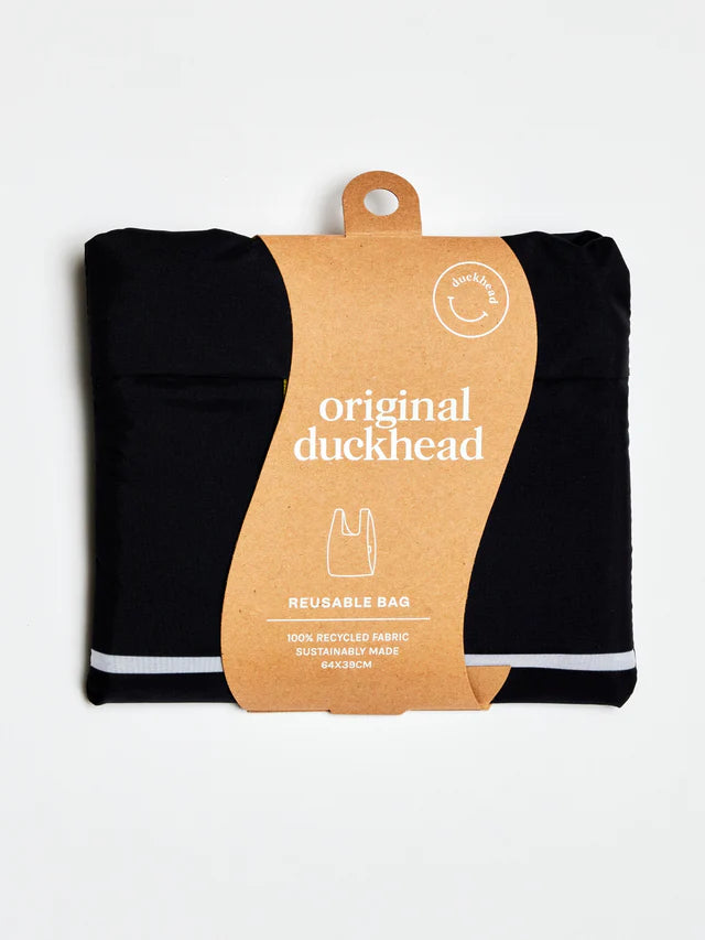 Reusable Bag - black grid | Original Duckhead